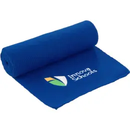 Team Acrylic Scarf Blue Branded